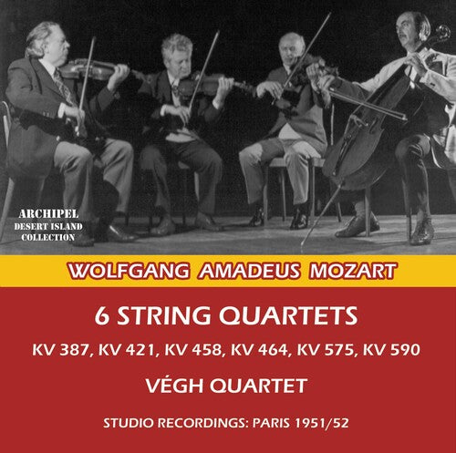 6 String Quartets Kv 387, Kv 421, Kv 458, Kv 464, Kv 575, Kv