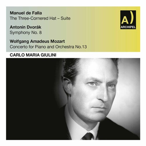 Carlo Maria Giulini in Italy conducting De Fala, Dvorak and