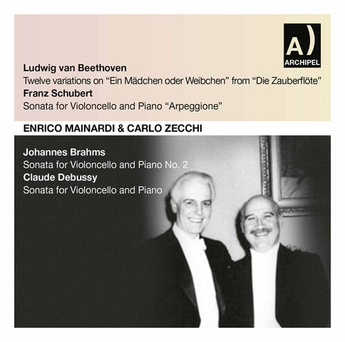 Enrico Mainardi (cello); Carlo Zecchi (piano);