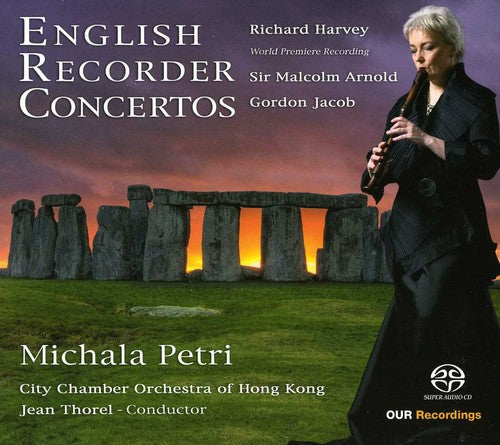 English Recorder Concertos - Harvey, Arnold, Jacob / Michala Petri