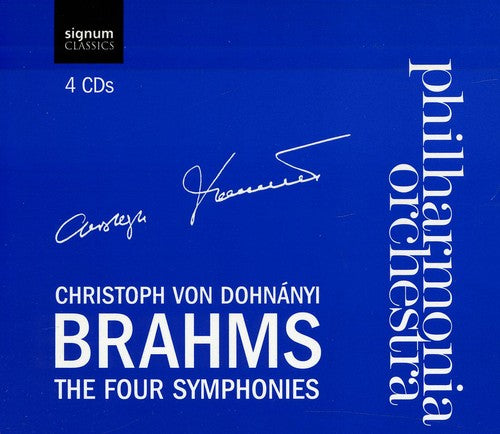 Brahms: The Four Symphonies / Dohnanyi, Philharmonia Orchestra