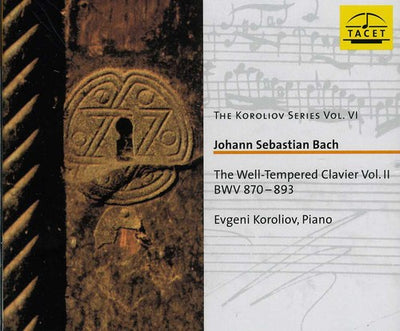 Bach: Well-tempered Klavier, Book 2