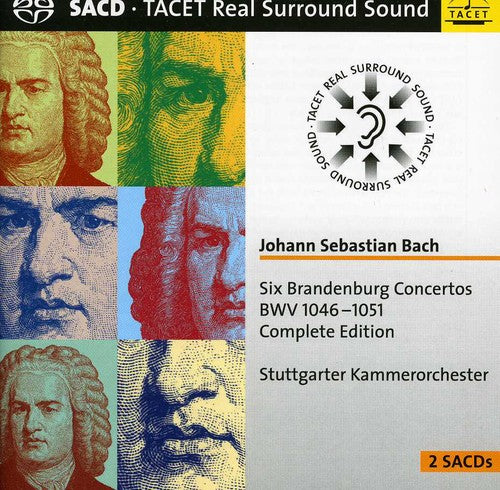 Johann Sebastian Bach: Six Brandenburg Concertos Bwv 1046-1051 Complete Edition