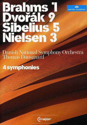 4 Symphonies - Brahms, Dvorak, Sibelius, Nielsen / Dausgaard, Danish National Symphony Orchestra