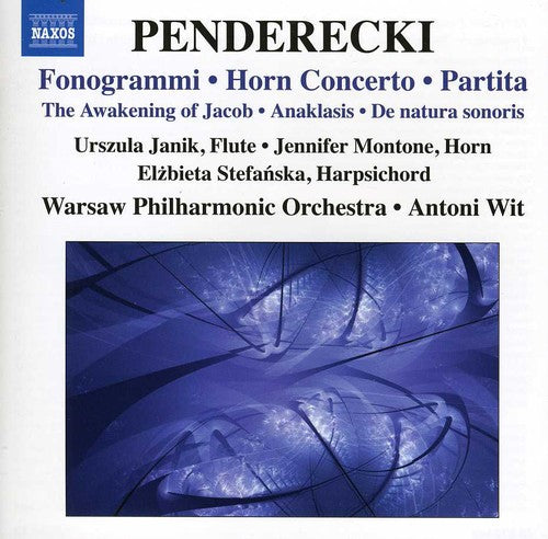 Penderecki: Fonogrammi, Horn Concerto, Partita / Wit, Warsaw Philharmonic