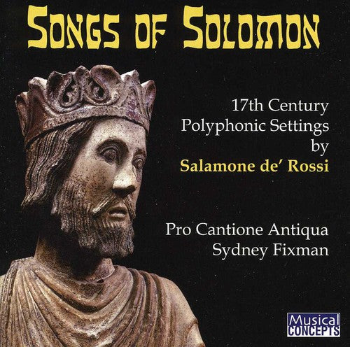 Rossi: Songs of Solomon