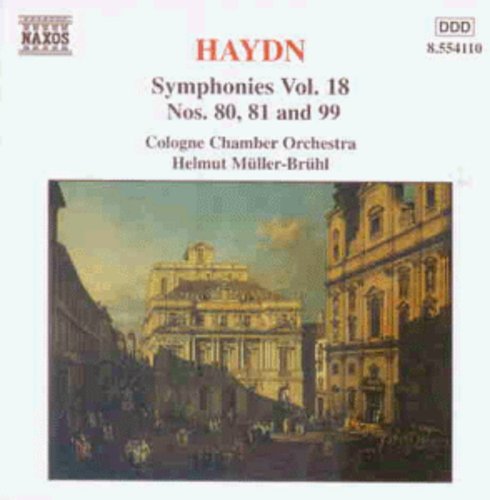 Haydn: Symphonies Nos 80, 81 & 99 / Müller-brühl, Cologne Co