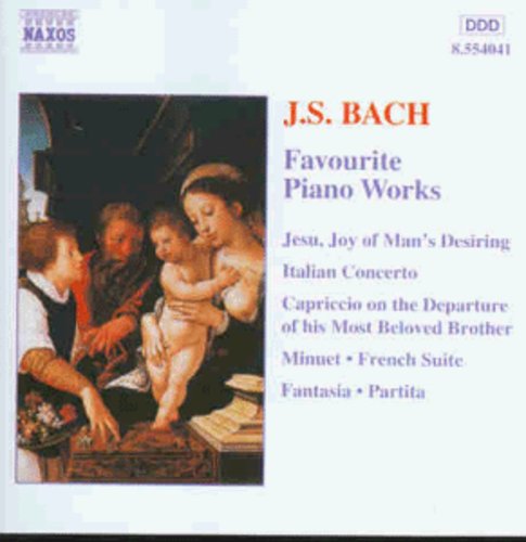 Bach: Favorite Piano Works / Andjaparidze, Sebestyén, Rübsam