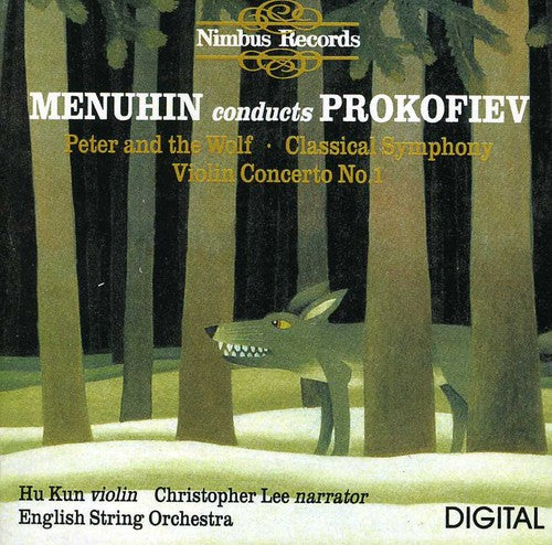 Prokofiev: Peter And The Wolf, Symphony No. 1, Violin Concerto No. 1 / Menuhin, English String Orchestra