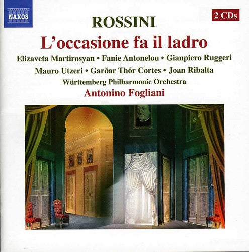 Rossini: L'occasione Fa Il Ladro / Fogliani, Martirosyan, Antonelou, Ruggeri, Utzeri