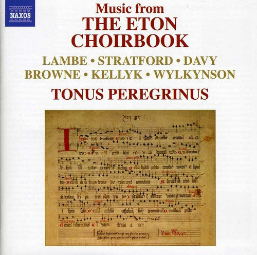 Music From The Eton Choirbook  / Tonus Peregrinus