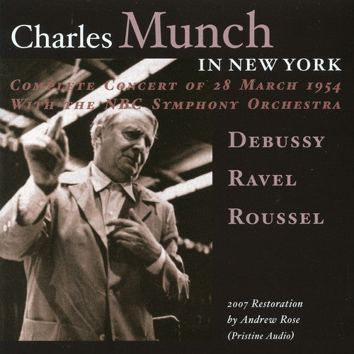 Charles Munch in New York (1954)