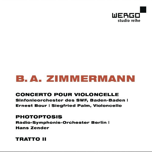 Zimmermann: Concerto pour violoncello - Photoptosis - Tratto