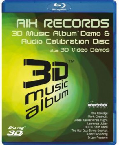 3D Music Album Demo & Audio Calibration Disc