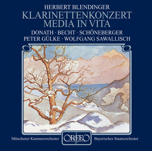 Blendinger: Clarinet Concerto, Etc / Schoneberger, Donath