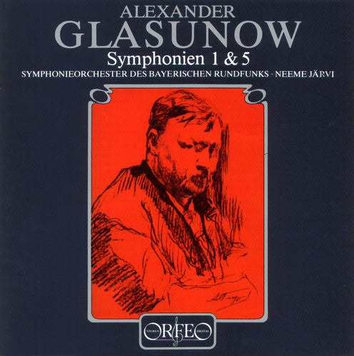 Glazunov: Symphonnien 1 & 5 / Jarvi, Bavarian Rso