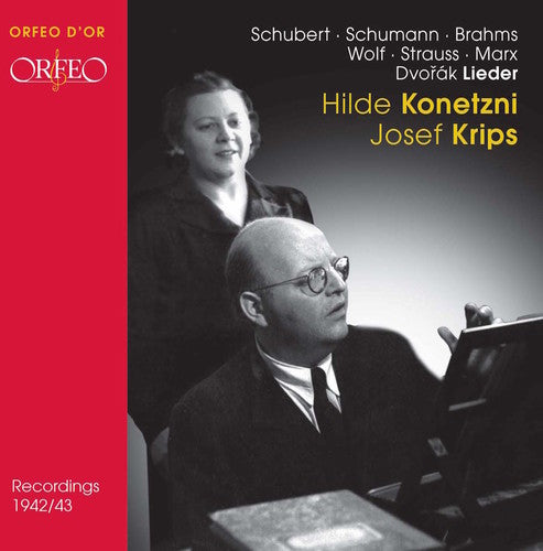 Brahms, Schumann, Schubert, Dvorak: Lieder / Hilde Konetzny, Josef Krips