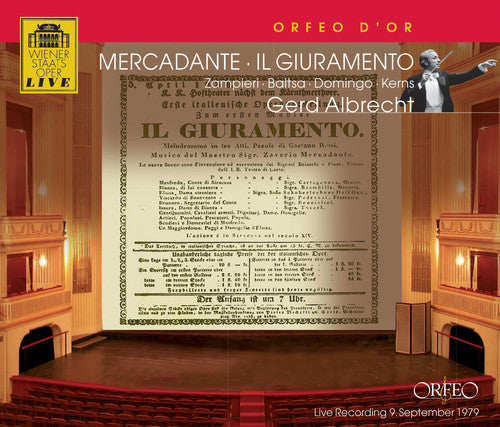 Mercadante: Il Giuramento / Albrecht, Domingo, Baltsa, Et Al