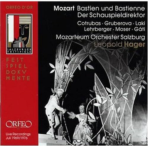 Mozart: Bastien Und Bastienne, Der Schauspieldirektor / Hager, Cotrubas