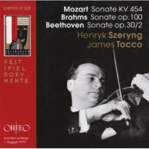 Mozart, Brahms, Beethoven: Violin Sonatas / Szeryng, Tocco