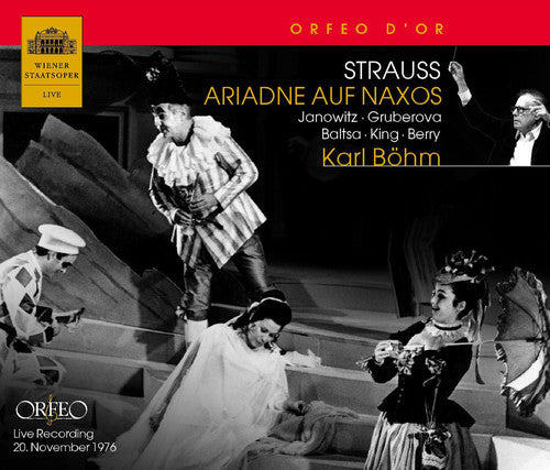 Strauss: Ariadne Auf Naxos / Bohm, Kunz, Berry, Baltsa, Janowitz, Gruberova