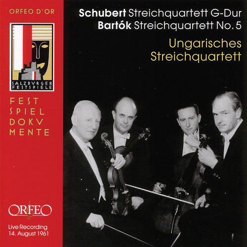 Bartók: String Quartet No. 5 - Schubert: String Quartet No. 15 In G Major (Live)