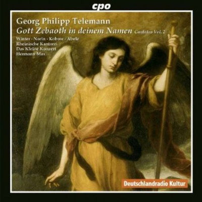 Telemann: Gott Zebaoth In Deinem Namen: Kantaten Vol. 2 / Max, Rheinische Kantorei,  Das Kleine Konzert