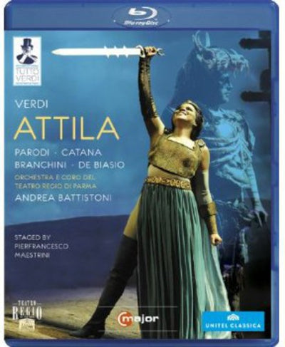 Verdi: Attila / Catana, Cremonini, Branchini, Battistoni, Teatro Regio Di Parma [blu-ray]
