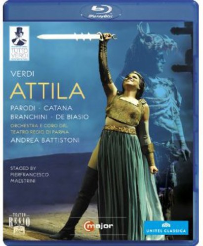 Verdi: Attila / Catana, Cremonini, Branchini, Battistoni, Teatro Regio Di Parma [blu-ray]