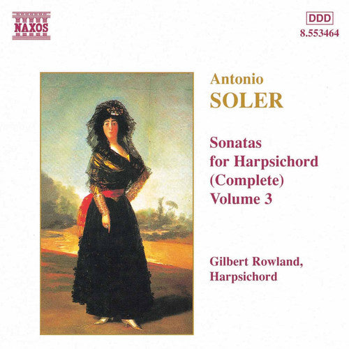 Soler: Sonatas For Harpsichord Vol 3 / Gilbert Rowland