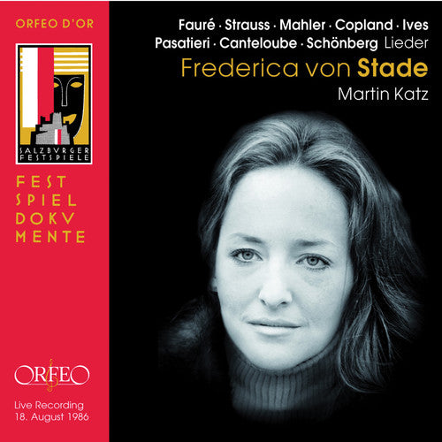 Faure, Strauss, Mahler, Copland, Ives, Canteloube: Lieder / Von Stade, Katz