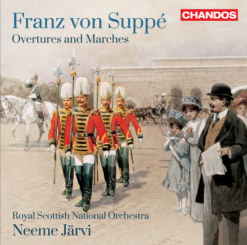 Suppe: Overtures, Marches / Jarvi, Royal Scottish NO