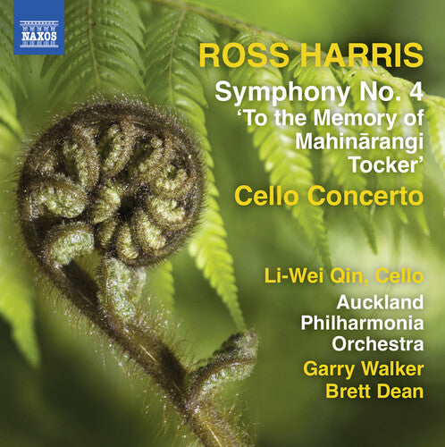 Ross Harris: Cello Concerto; Symphony No. 4 / Qin, Walker, Dean