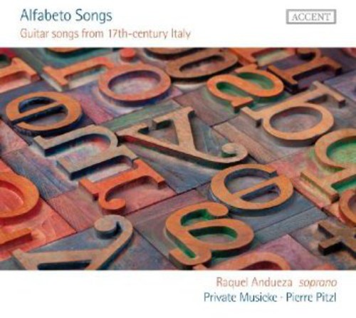 Alfabeto Songs: Guitar songs from 17th-century Italy