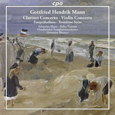 Mann: Clarinet & Violin Concertos; Festpaludium etc. / Bauer, Osnabruecker Symphonieorchester