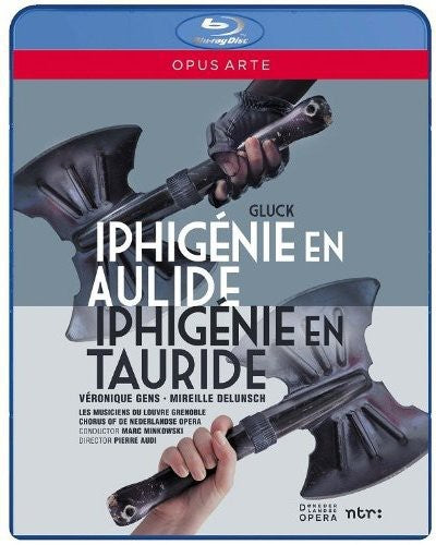 Gluck: Iphigenie En Aulide, Iphigenie En Tauride / Minkowski, Gens, Delunsch [blu-ray]