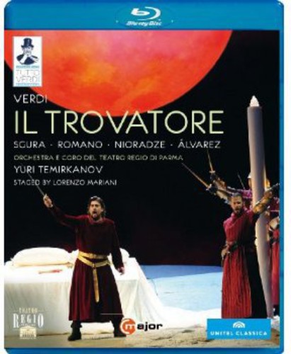 Verdi: Il Trovatore / Sgura, Romano, Nioradze, Alvarez, Temirkanov [blu-ray]