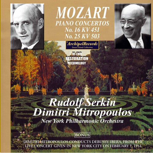 Mozart: Piano Concertos 16 and 25