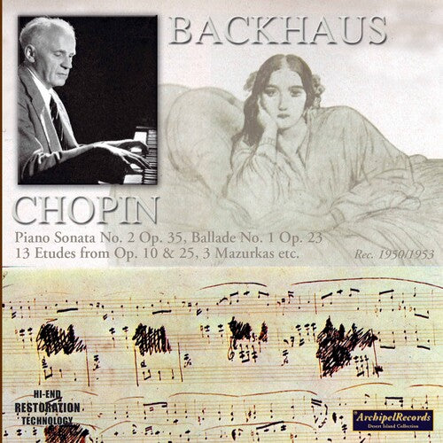 Wilhelm Backhaus plays Chopin