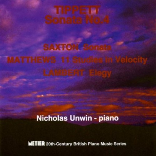 Unwin, N.: 20th Century British Piano Music, vol. 3