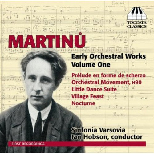 Martinu: Early Orchestral Works Vol 1 / Hobson