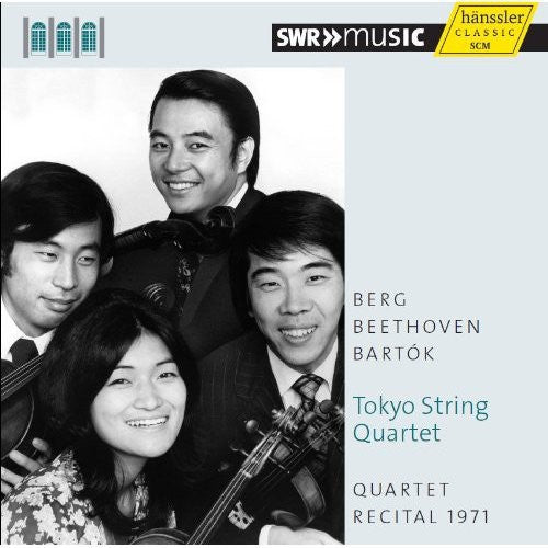 Beethoven, Bartók, Berg: Quartet Recital 1971 / Tokyo String Quartet