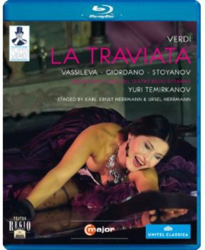 Verdi: La Traviata / Temirkanov, Vassileva, Trevisan, Pini, Giordano, Stoyanov  [blu-ray]