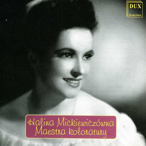 SOPRANO HALINA MICKIEWICZOWNA