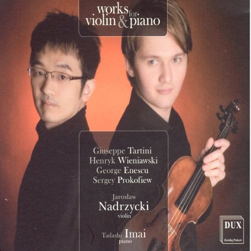 WORKS FOR VIOLIN & PIANO