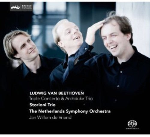 Beethoven: Triple Concerto; Archduke Trio  / Storioni Trio, Netherlands Symphony