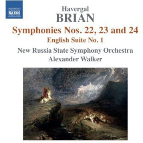 Brian: Symphonies No 22, 23 And 24, English Suite / Walker, New Russian Symphony