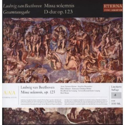 Beethoven: Missa Solemnis / Masur, Leipzig Gewandhaus [Vinyl]