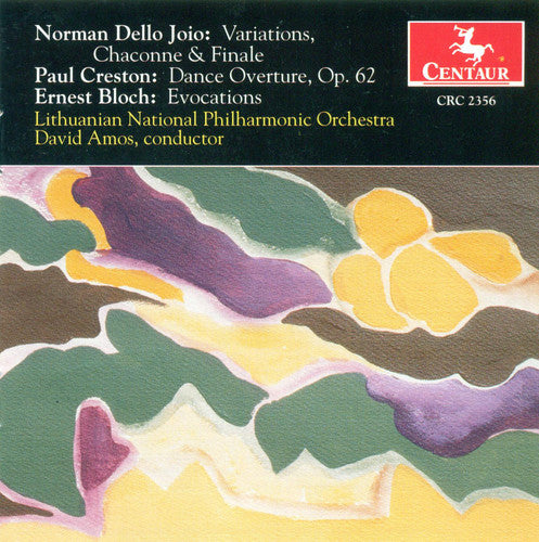 Dello Joio, N.: Variations, Chaconne, and Finale / Creston,