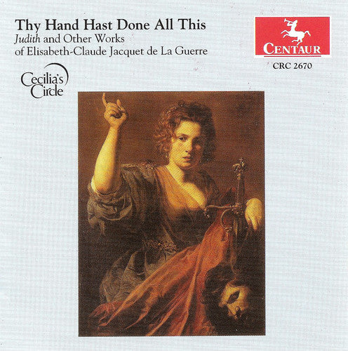 JACQUET DE LA GUERRE, E.: Judith / Violin Sonata in D minor